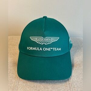 Aston Martin Formula One F1 Team Green SnapBack Hat Cap Peroni Nastro Azzurro